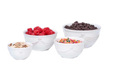 Load image into Gallery viewer, Juliska Berry and Thread Nesting Prep Bowl Set/4 - Whitewash