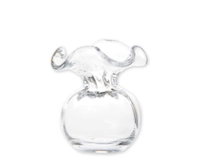 Hibiscus Glass Bud Vase