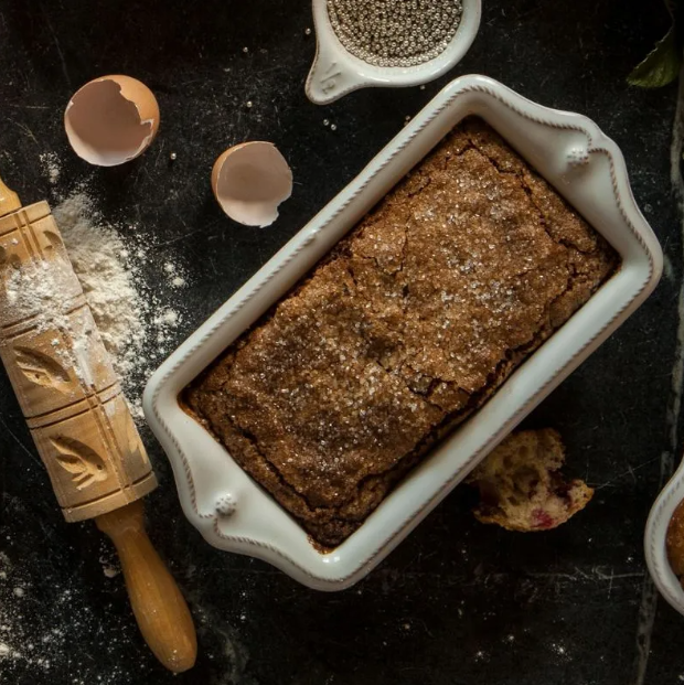 Juliska Berry & Thread Loaf Pan - Whitewash