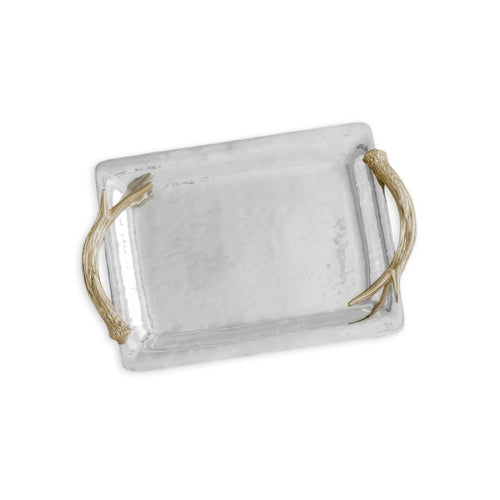 Beatriz Ball | WESTERN Antler Emerson Medium Tray with Gold Handles