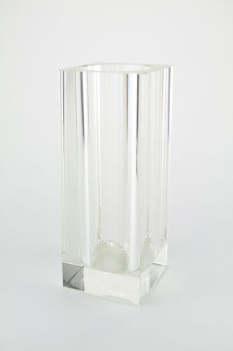 Tizo | Tall Square Crystal Vase