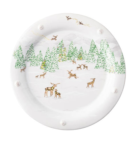 Juliska Berry and Thread North Pole Dinner Plate