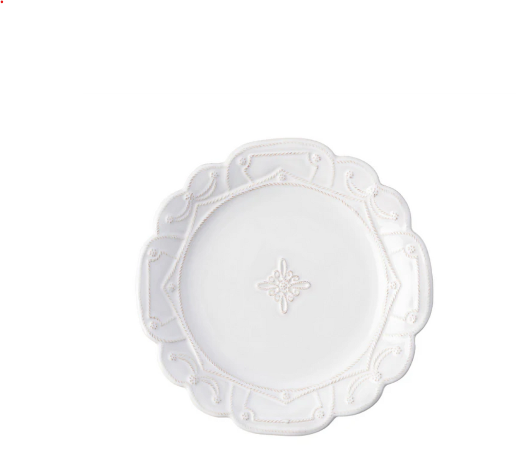 Juliska Jardins du Monde Dinner Plate - Whitewash