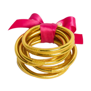 GOLD ALL WEATHER BANGLES® (AWB®) - SERENITY PRAYER