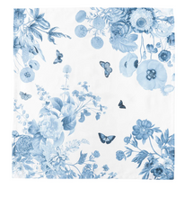 Load image into Gallery viewer, Field of Flowers Blue Napkin - Chambray