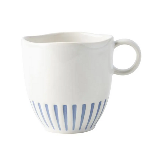 Sitio Stripe Indigo Mug