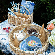 Load image into Gallery viewer, Field of Flowers Blue Napkin - Chambray
