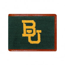 Load image into Gallery viewer, Smathers &amp; Branson Baylor Bi-Fold Wallet (black background)