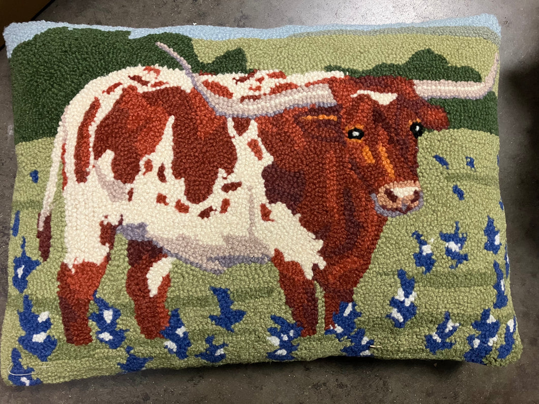 Longhorn Pillow