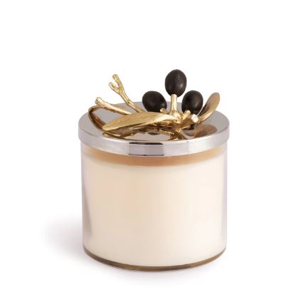 Michael Aram | Olive Branch Gold Candle