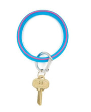 Load image into Gallery viewer, Big O Key Ring-Peacock
