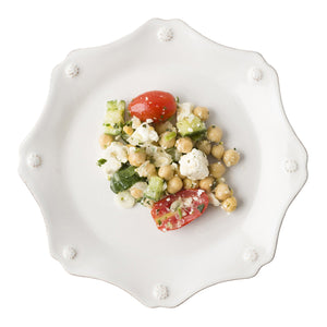Juliska Berry & Thread Scalloped Dessert/Salad Plate - Whitewash